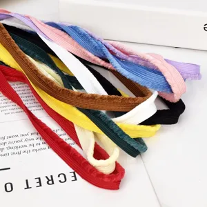 1cm fluffy plush piping cord trim, soft lamb velvet DIY sewing apparel hair accessories detail