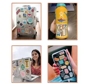 Autocollants graffiti étanches pour gourde ordinateur portable valise décoration DIY