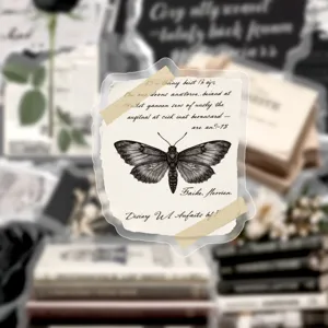 Vintage Schmetterling Aufkleber wasserdicht Scrapbooking DIY Tagebuch Koffer Dekoration