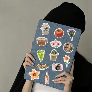 50pcs picnic fresh aesthetic graffiti stickers waterproof laptop luggage skateboard decals