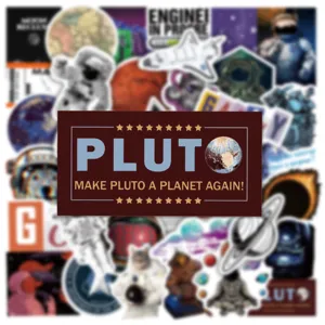 50pcs Pegatinas de Graffiti de Astronauta Espacial Impermeables para Maleta PC