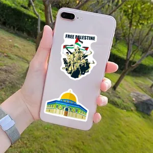 Adesivi impermeabili graffiti Palestina per laptop skateboard valigia bottiglia