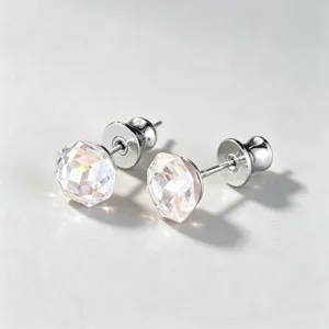 Elegante Aurora Geometrische Zirkonia Oorknopjes Voor Vrouwen Veelzijdige Koperen Gegalvaniseerde Mode Woon-werkverkeer Dagelijkse Sieraden Accessoire