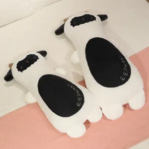 Simpatico cartone animato peluche animale cuscino morbido giocattolo pecora bambola divano