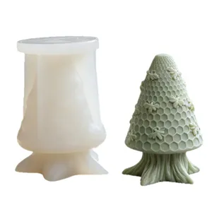 Silikonform für Waben-Baumkerzen, DIY handgemachte Handwerksseife und Aromatherapie-Gipsdeko.
