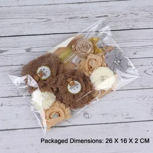 Babyshower moeder sjerp en speldenset met schattige bloemen en beer badge decoraties.