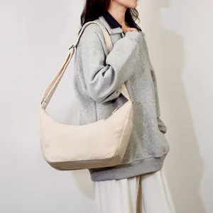 Casual corduroy schoudertas voor dames, grote crossbody tas voor dagelijks gebruik en werk.