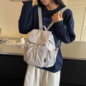 Sac à dos décontracté léger pour femme voyage quotidien sac d'école tendance
