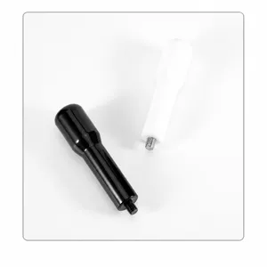 Replacement handle details for coffee machine, made of food-grade ABS plastic in black or white.