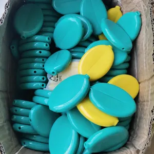 Portamonete in silicone borsa morbida ovale sacchetto tascabile portatile per uso quotidiano