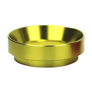 Aluminium Kaffeetrichter 53mm Dosierring 58mm Espresso Zubehör gegen Kaffeemehl Spritzen.