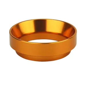 Aluminium Kaffeepulver Trichter 53mm Siebträger Dosierring Espressopulver Detailansicht