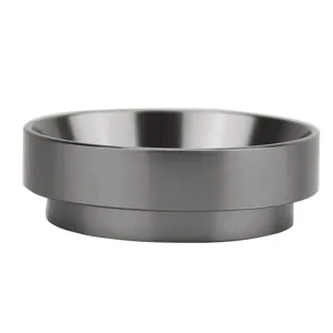 Aluminium Kaffeetrichter Dosierring 51mm 53mm 58mm universeller Espressoring Detailansicht