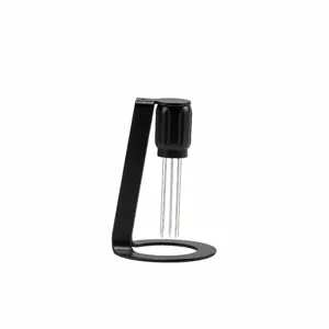 Coffee needle distributor WDT tool with stand, stainless steel espresso stirrer for home cafe.