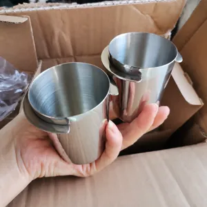 304 roestvrijstalen koffie doseerbeker voor espressomachine filterdrager en aromabeker.