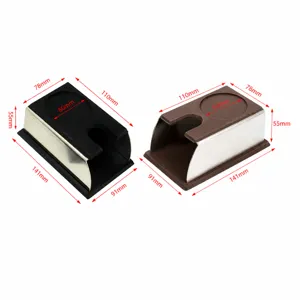 Silicone coffee tamper mat corner pad anti-slip espresso tamping station holder stand tool