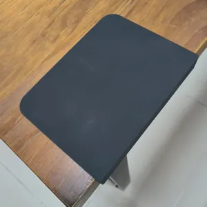 Tappetino pressa caffè in silicone spesso, tappetino antiscivolo ad angolo retto per bar.