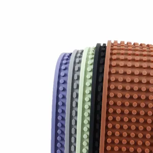 Silicone Bar Mat Anti-Slip Draining Mat Thick Heat Resistant Cup Coaster For Kitchen Use