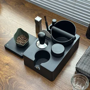Set organisateur de station de tamper à espresso support multifonctionnel outils 51 53 58mm