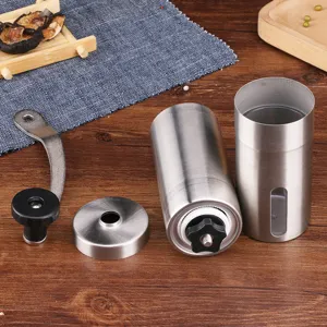 Set parti per macinacaffè manuale in acciaio inossidabile, resistente macinapepe a manovella.