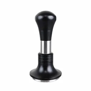 58mm espresso coffee tamper constant pressure spring loaded tamping tool for home baristas