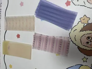 Translucent journal index dividers and stickers set for planner bullet journaling and crafts.