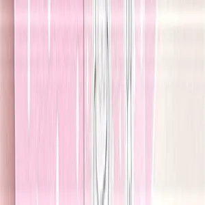 Dettaglio rotolo nastro adesivo washi a righe verticali rosa e bianche per diario.