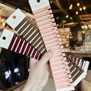 Stylish acrylic duckbill hair clips set, handmade aesthetic side hairpins for daily wear.