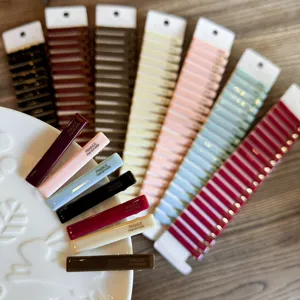 Acrylic hair clips duckbill side clips set stylish fashion hair accessories for women girls