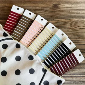 Acrylic duckbill hair clips set, stylish side hair accessories for women and girls daily.