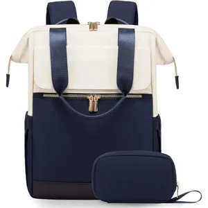 Große kapazität damen laptop rucksack set stilvolle reise schule buch reise-tasche