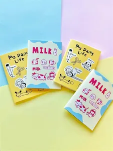 Leuk TN paspoort notebook dagboek stationair esthetisch kawaii melk planner