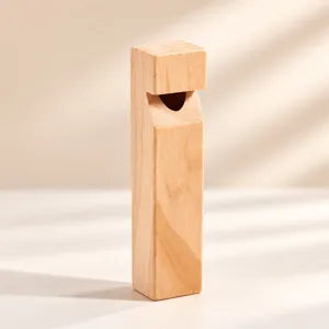 Wooden Train Whistle Musical Toy Educational Sound Toy Classic Wooden Whistle For Kids