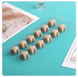 Magnetische Stern Schal Clips Hijab Nadeln starker Halt rutschfeste Hijab Zubehör Set 10 Stk