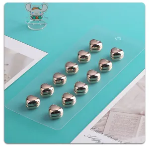 Magnetischer Hijab Clip Herz Schal Schnalle Brosche Anti-Rutsch Magnetbrosche