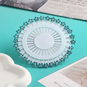Rhinestone Floral Brooch Pin Γυναίκες Κομψό Κρυστάλλινο Λουλούδι Μαντήλι Σταθερό Pin Μόδα Ένδυση Collocation Κοσμήματα Δώρο