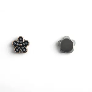 Magnetische bloem strass sjaal gesp elegante hijab speld broche accessoire dagelijks