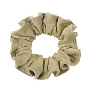 Milchsamt Haargummi Herbst Winter plissierter Rand Haarseil elegante Pferdeschwanz Accessoire