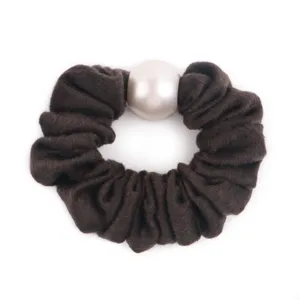 Φθινοπωρινό Χειμερινό Μάλλινο Scrunchie Κομψό Μαργαριτάρι Αξεσουάρ Μαλλιών Αλογοουρά