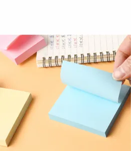 Notas adhesivas de colores blocs de notas para estudio oficina papelería fuerte adherencia