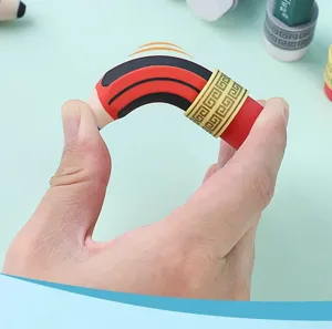 Borrador flexible creativo en forma de lápiz para niños papelería bonita detalle