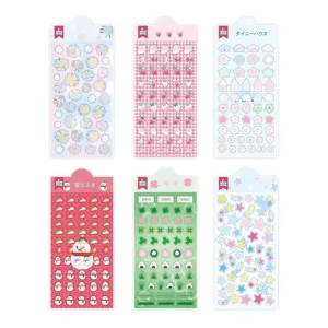 Set di adesivi decorativi 3D in resina carini per diario, cover fai-da-te e scrapbooking.