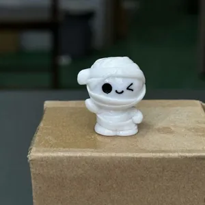 Halloween resin mummy miniature ornament cute festival micro landscape decoration craft
