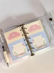 Cute original summer festival M5 planner inner pages set, non-sticky cute design notebook refill.