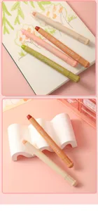 Pastel gel highlighters with smooth solid ink, perfect for bullet journals and student notes.