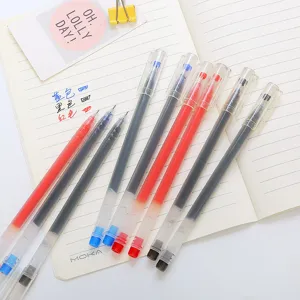 Buntes Gelstift-Set mit grosser Kapazität und flüssigem Schreiben für Büro und Schule.