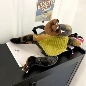 Süßer Cartoon Dinosaurier Plüsch Rucksack weiche T-Rex Puppe Kinder Geschenk Detail
