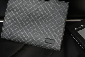 Business casual men document ipad bag clutch grey monogram pattern fashion detail view showcase