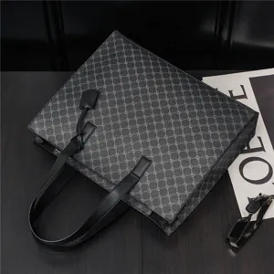 PU leather tote bag with stylish monogram pattern, spacious casual shoulder handbag daily use.