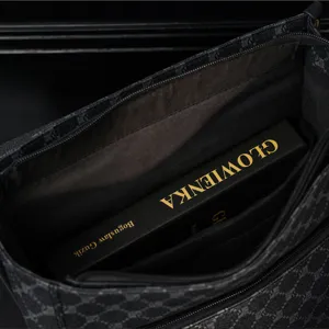 Black pattern backpack interior view large capacity travel school bag for men stylish daily use